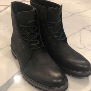 Kenneth Cole Men Leather Boots